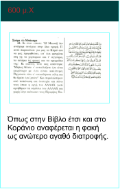 600 μ.Χ   Όπως στην Βίβλο έτσι και στο Κοράνιο αναφέρεται η φακή ως ανώτερο αγαθό διατροφής.